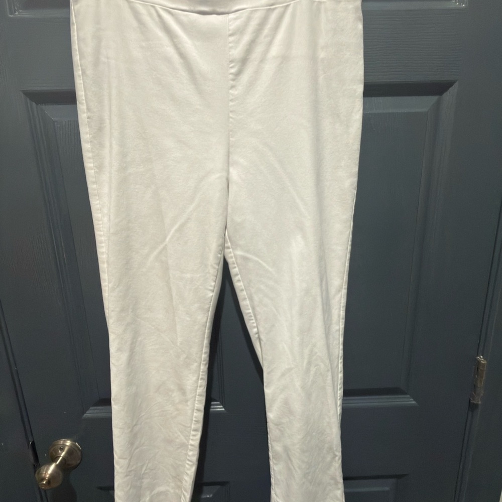 Bobeau Cream Skinny Pants